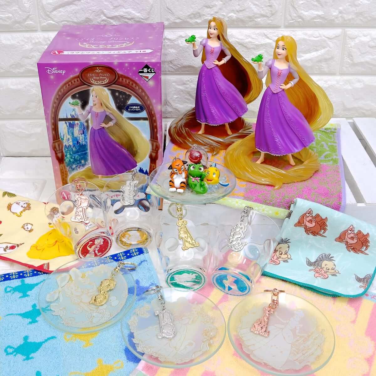 ディズニー プリンセス 一番くじ ラプンツェル ラストワン賞 セット