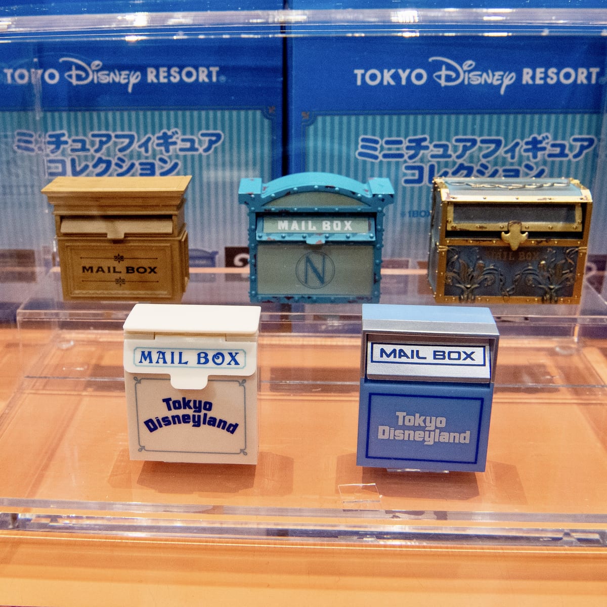 東京ディズニーリゾート ミニチュアフィギュアコレクション　ポスト メールボックス