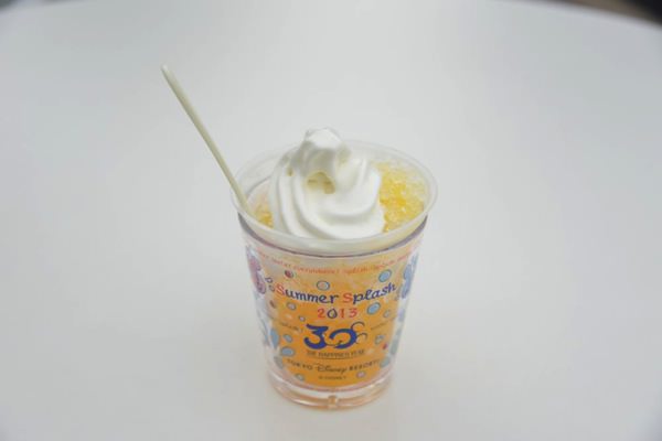 ソフトランディングでディズニー夏祭りクリーム シェイブアイス かき氷 食べてみました