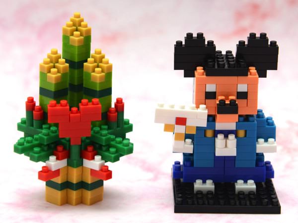 鎧兜のミッキー ドナルド こどもの日ディズニーナノブロック 鎧兜のミッキー ドナルド こどもの日ディズニーナノブロック