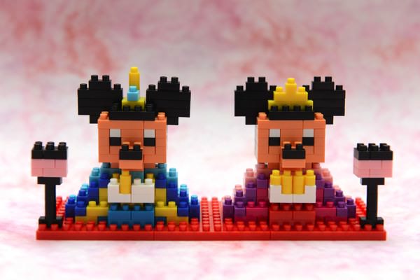 鎧兜のミッキー ドナルド こどもの日ディズニーナノブロック 鎧兜のミッキー ドナルド こどもの日ディズニーナノブロック