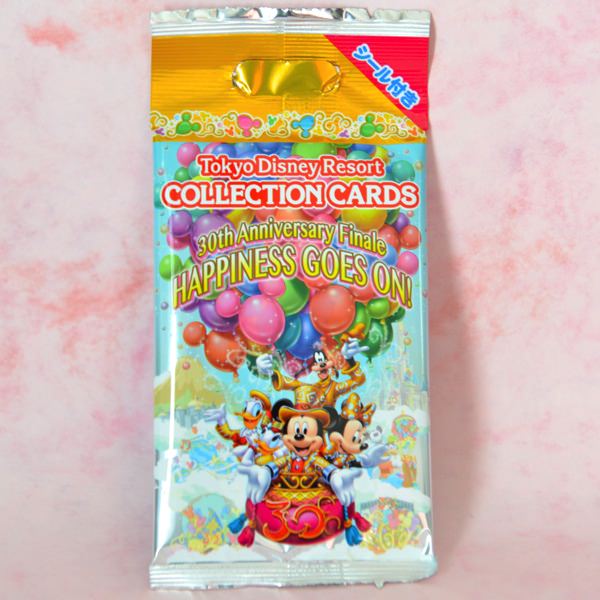 コレクションカード　ディズニー30周年