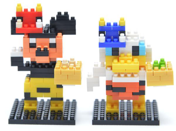 鎧兜のミッキー ドナルド こどもの日ディズニーナノブロック 鎧兜のミッキー ドナルド こどもの日ディズニーナノブロック