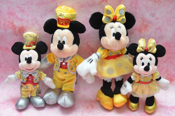 TDR30周年記念　ミッキー＆ミニーぬいぐるみバッジ　東京ディズニーリゾート限定キャラクターグッズ