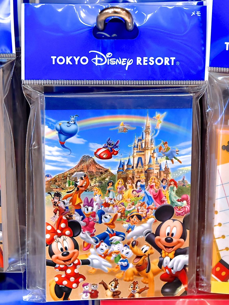 東京ディズニーランド メモ帳 - 事務用品