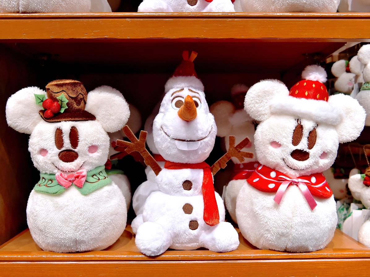お菓子の世界のかわいいグッズ ディズニークリスマス15両パーク共通クリスマスグッズ