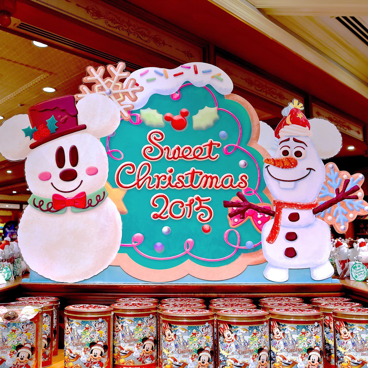 お菓子の世界のかわいいグッズ☆ディズニークリスマス2015両パーク共通