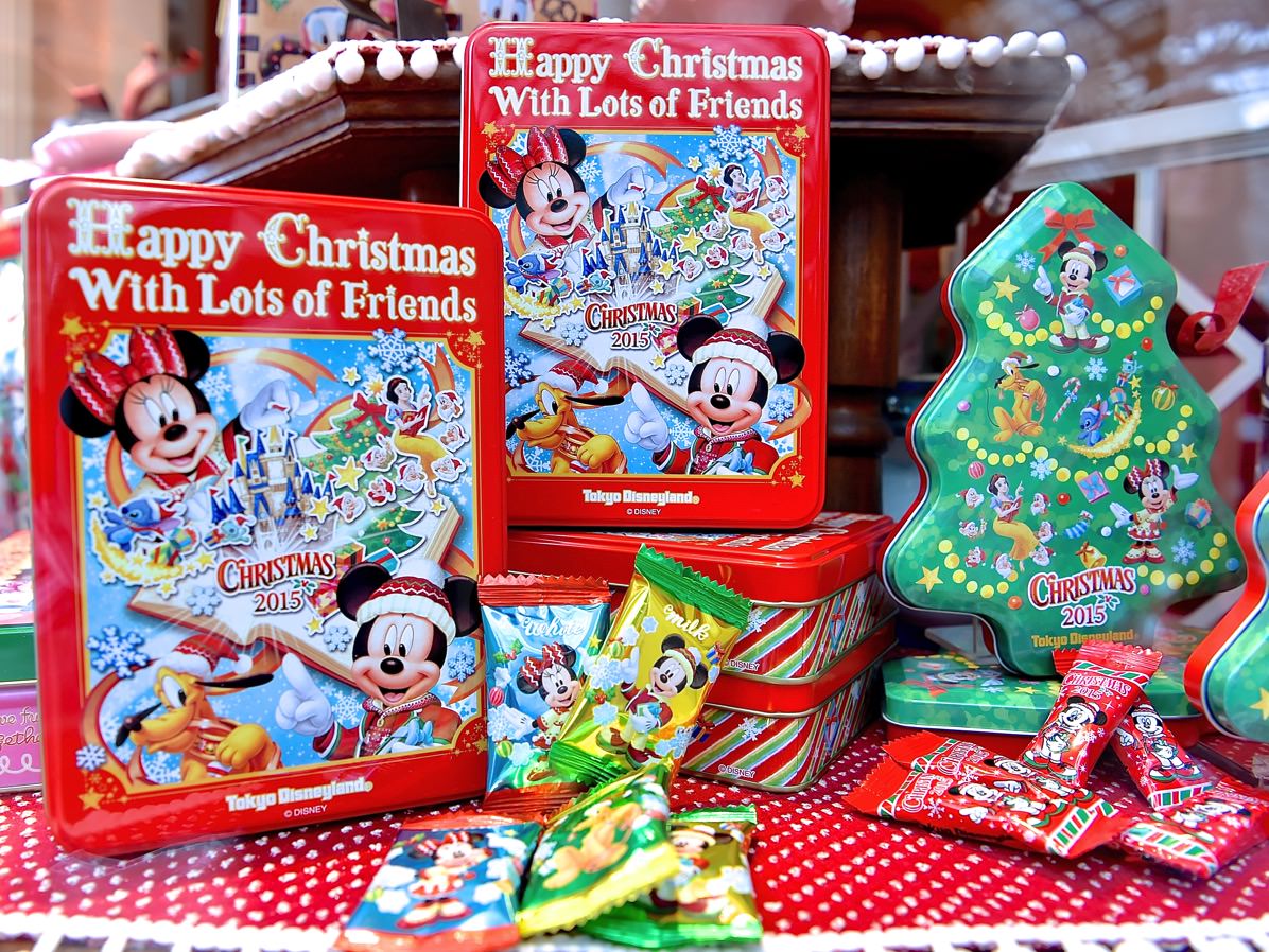 絵本みたいなかわいいパッケージ 東京ディズニーランド クリスマスファンタジー15 お菓子のお土産