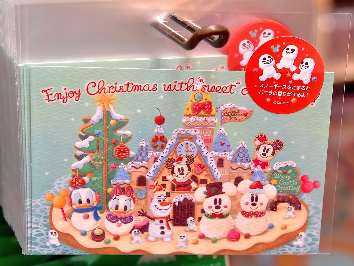 お菓子の世界のかわいいグッズ ディズニークリスマス15両パーク共通クリスマスグッズ