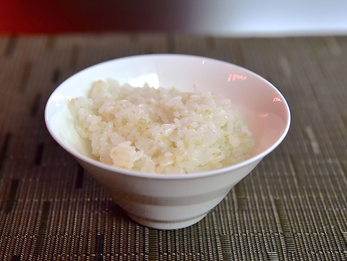 胚芽米とキヌアのご飯