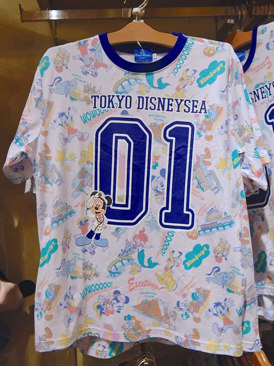東京ディズニーシーTシャツ表