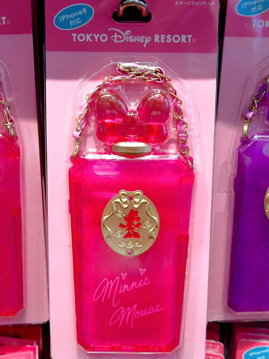 ミニー香水型スマートフォンケース