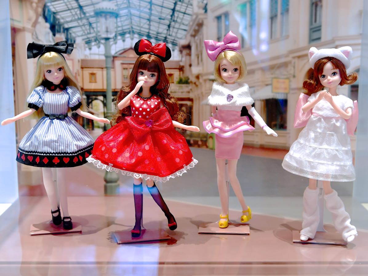 ミニー・デイジー・アリス・マリーをイメージ☆東京ディズニーランドのファッションドール