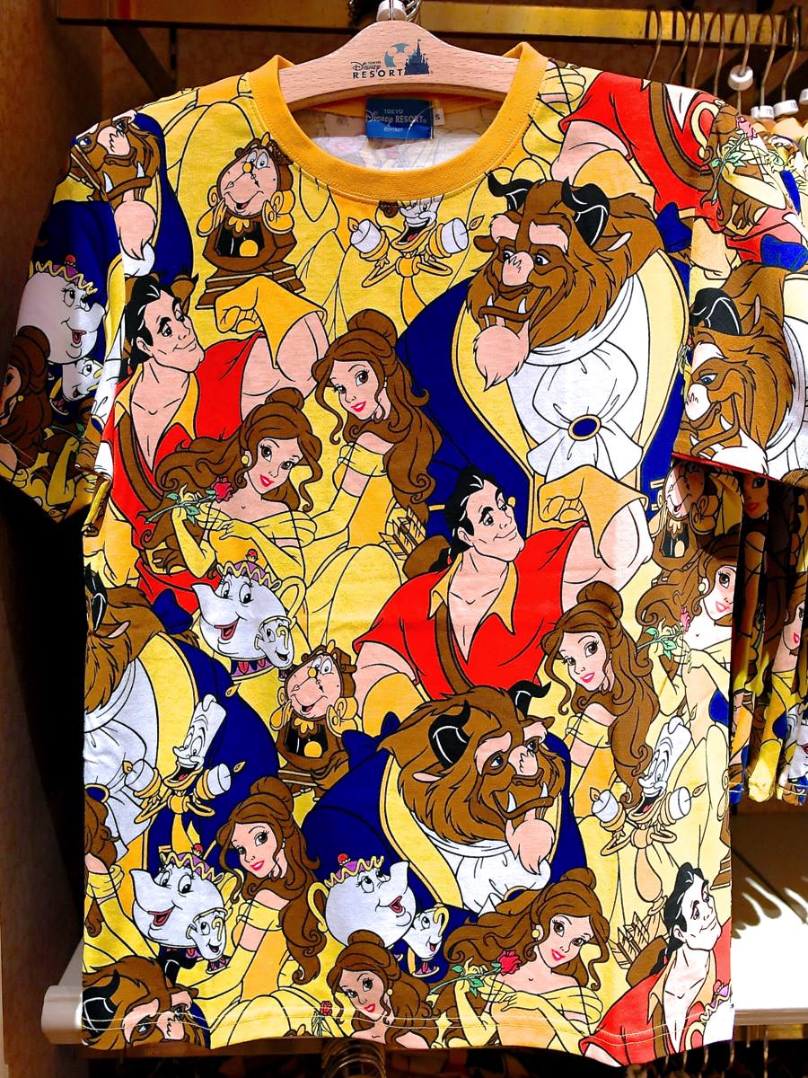 プリンセスシリーズも続々登場 東京ディズニーランド総柄tシャツ16まとめ