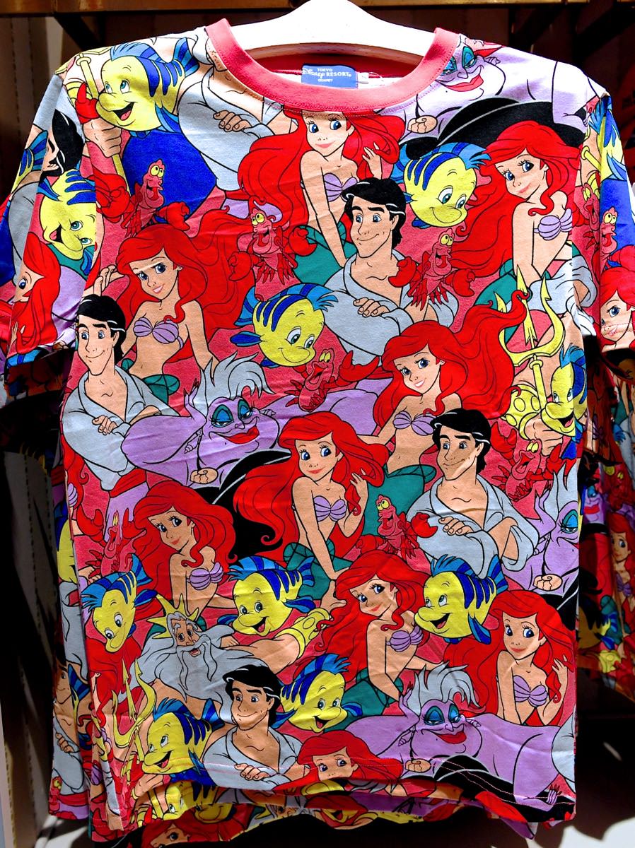 プリンセスシリーズも続々登場 東京ディズニーランド総柄tシャツ16まとめ