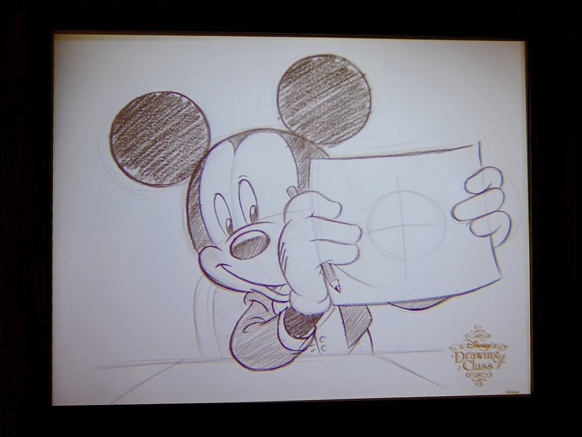 最後に描きたいミッキー！東京ディズニーランド｢ディズニー