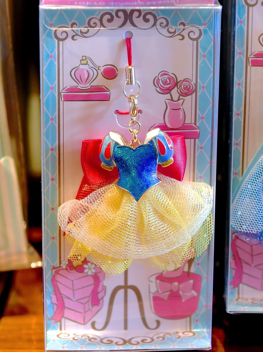 ディズニーランド ディズニープリンセス キーホルダー ドレスキーホルダー