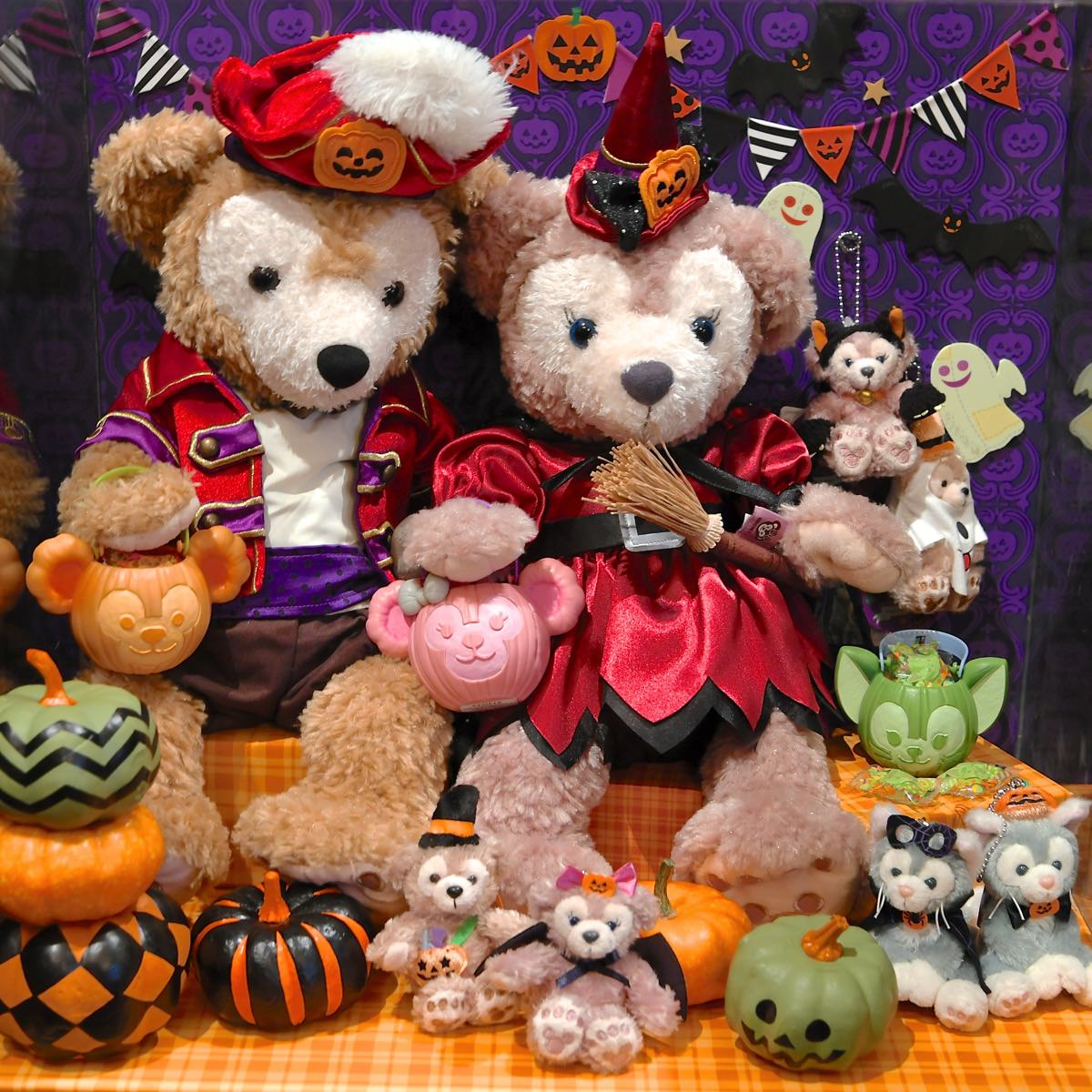 ハロウィン2015 ダッフィー⭐︎シェリーメイ⭐︎ジェラトーニぬいば 