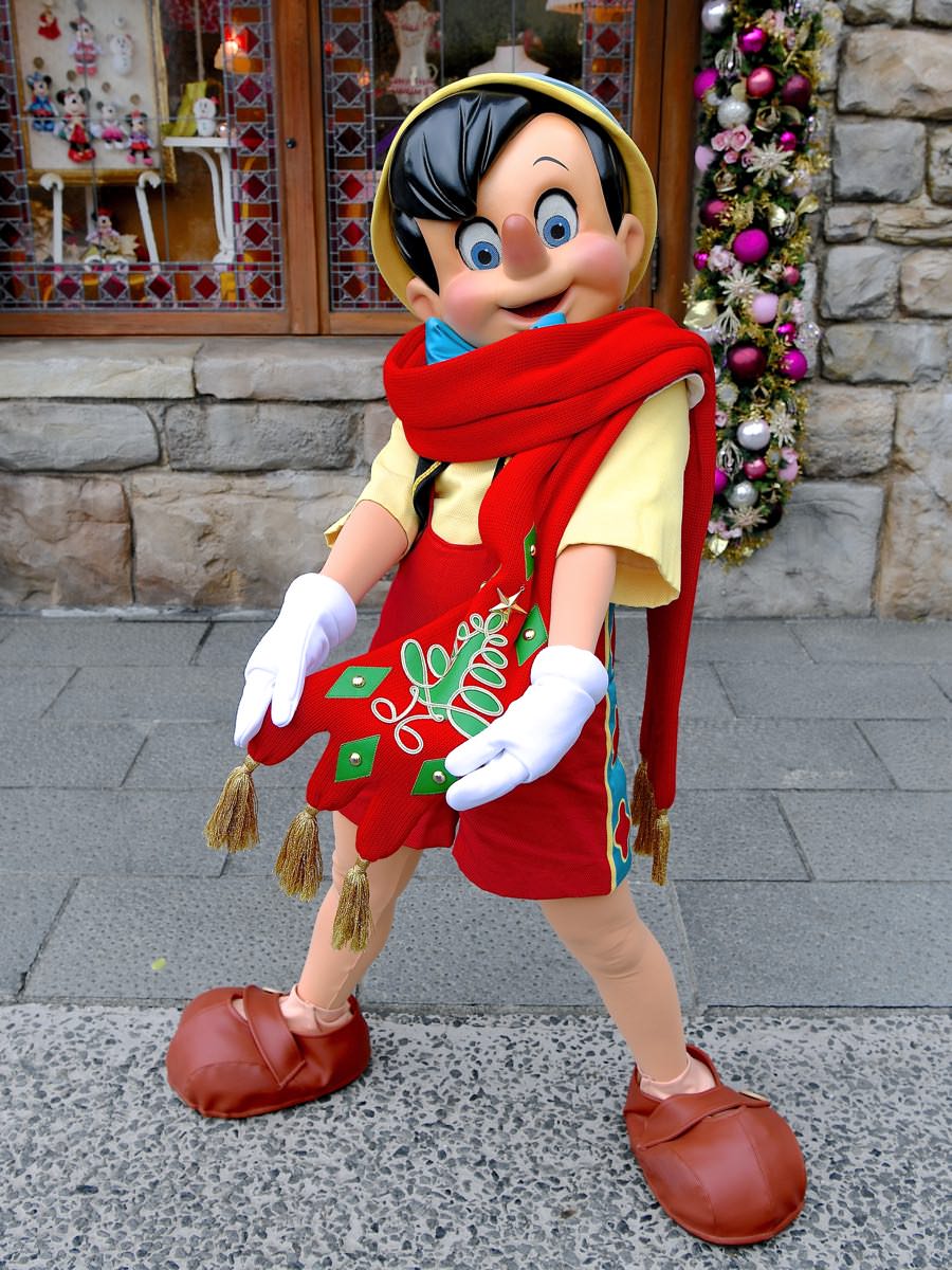 ちょこっとおしゃれなピノキオたち 東京ディズニーシー クリスマス ウィッシュ16 キャラクターグリーティング