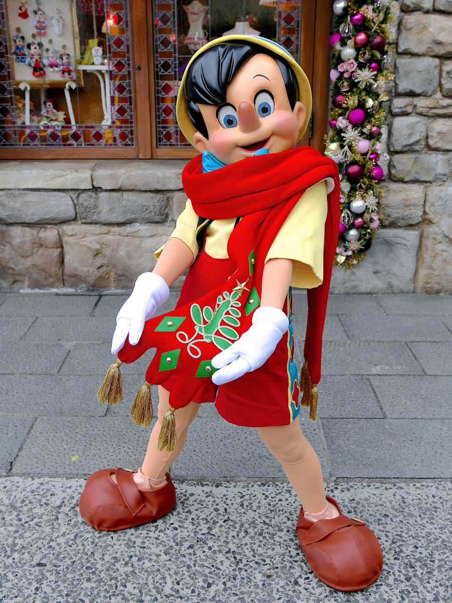 ちょこっとおしゃれなピノキオたち 東京ディズニーシー クリスマス ウィッシュ16 キャラクターグリーティング