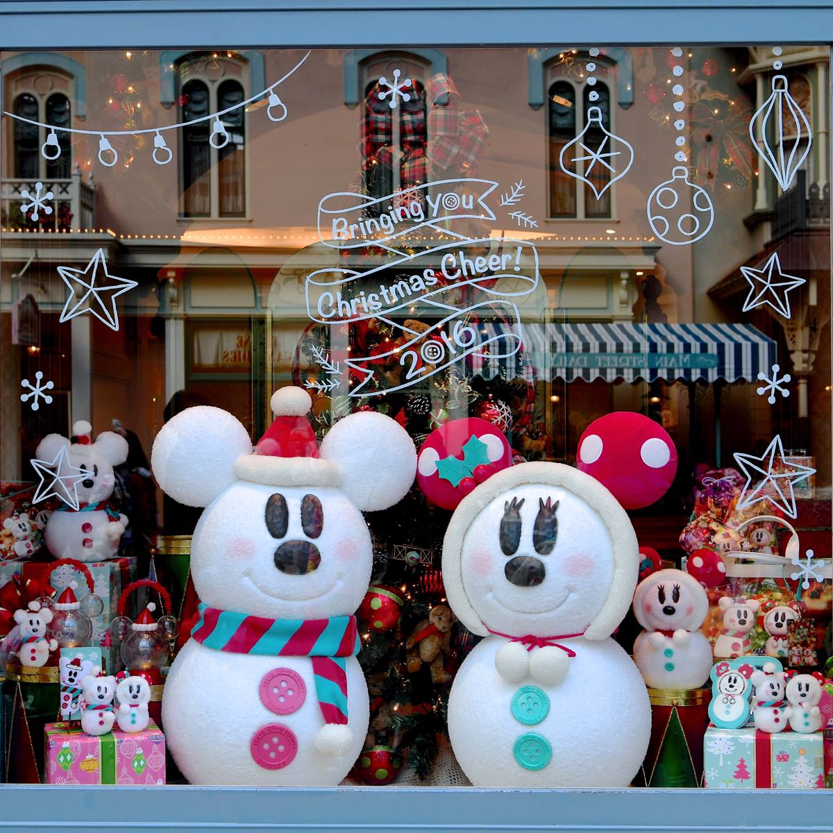 雪だるまの スノースノー 東京ディズニーリゾート ディズニークリスマス16 共通グッズ