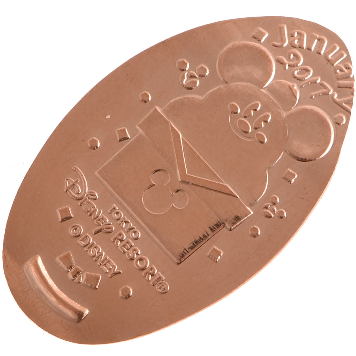 ペニーアーケード1月スーベニアメダル