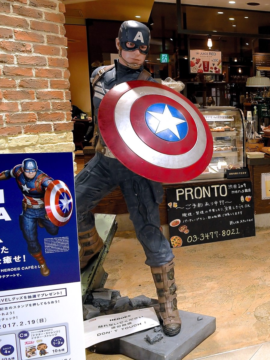期間限定カフェ「JOIN THE HEROES CAFE」オープン／「キャプテン・アメリカからの試練」