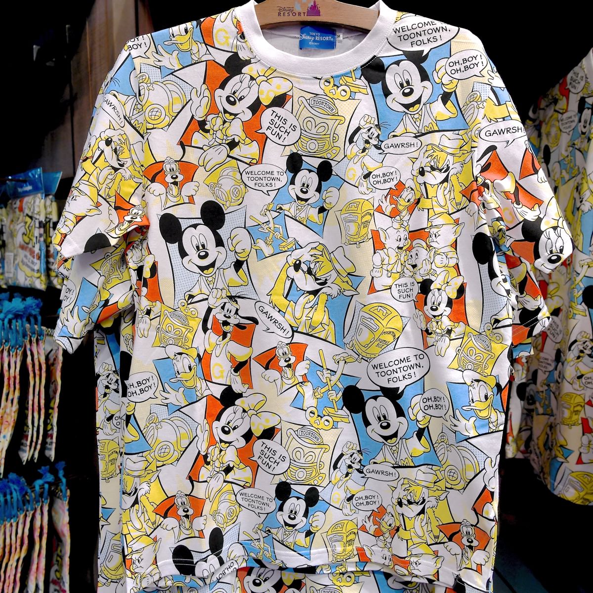 東京ディズニーランド34周年デザインTシャツ