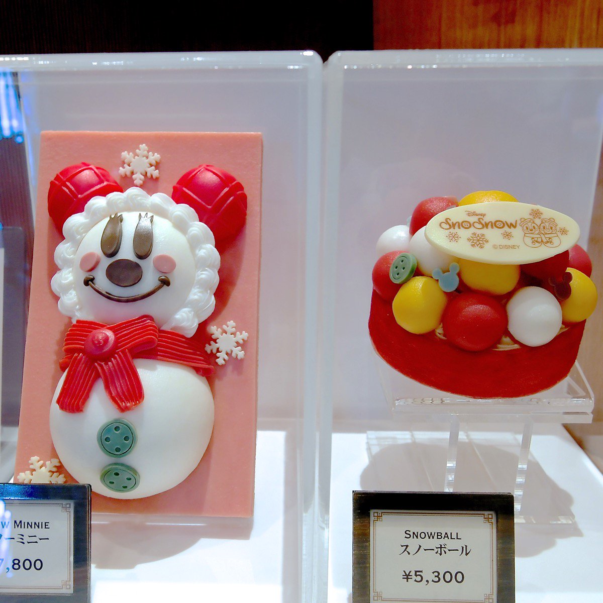 人気のスノースノーデザインをお取り寄せ 東京ディズニーランド ディズニークリスマス アイスケーキ