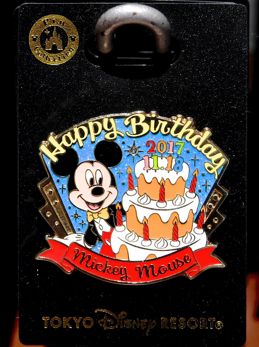 お誕生日をお祝い 東京ディズニーランド ミッキーマウス スクリーンデビューグッズ