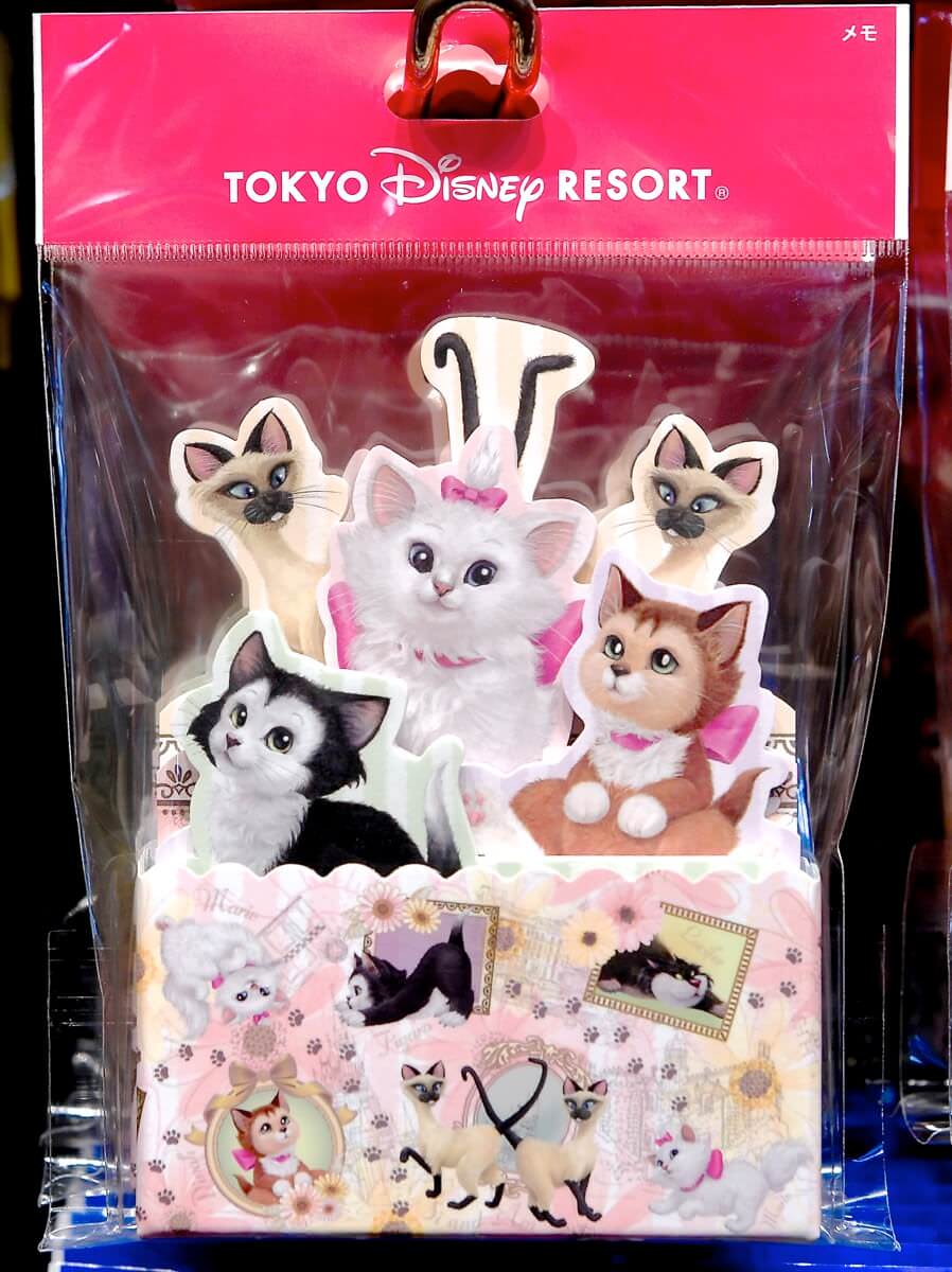 ちょっとかわったリアルタッチ 東京ディズニーランド 猫キャラクターグッズ
