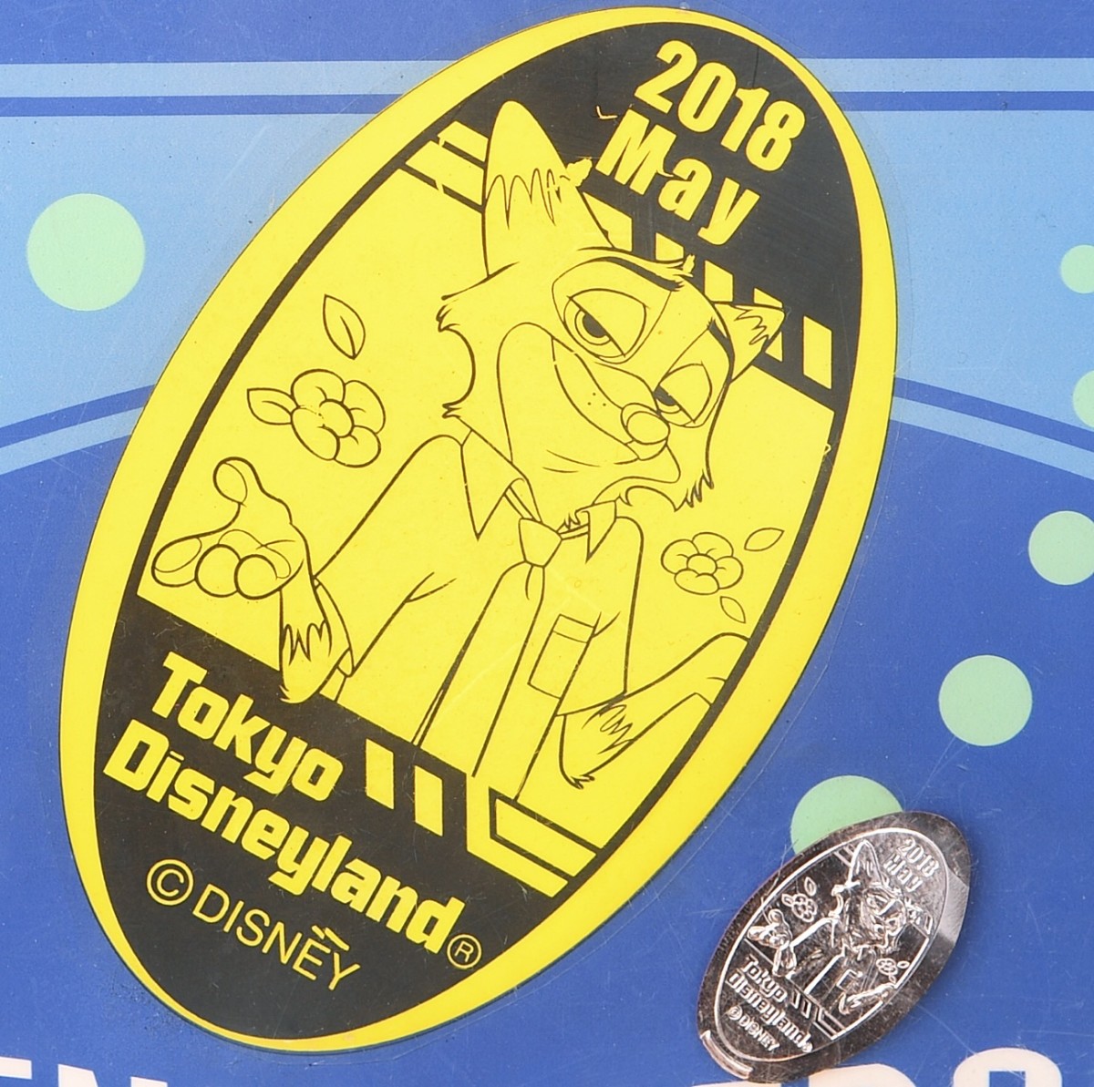 5月トゥモローランド・テラス横スーベニアメダル