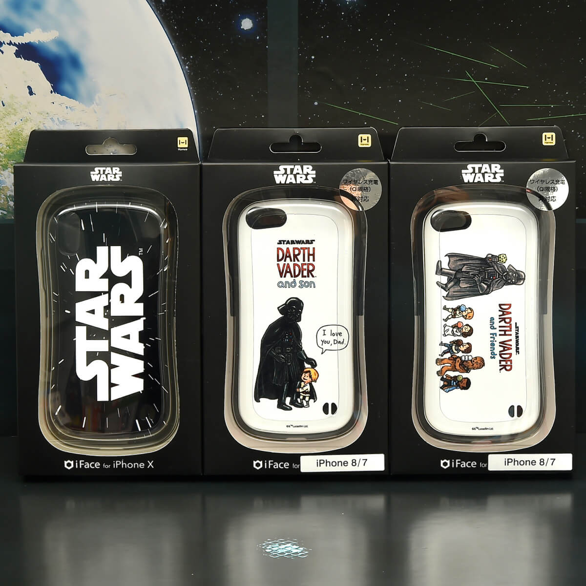 Hamee「iPhone STAR WARS/DARTH VADER and son iFace First Classケース」