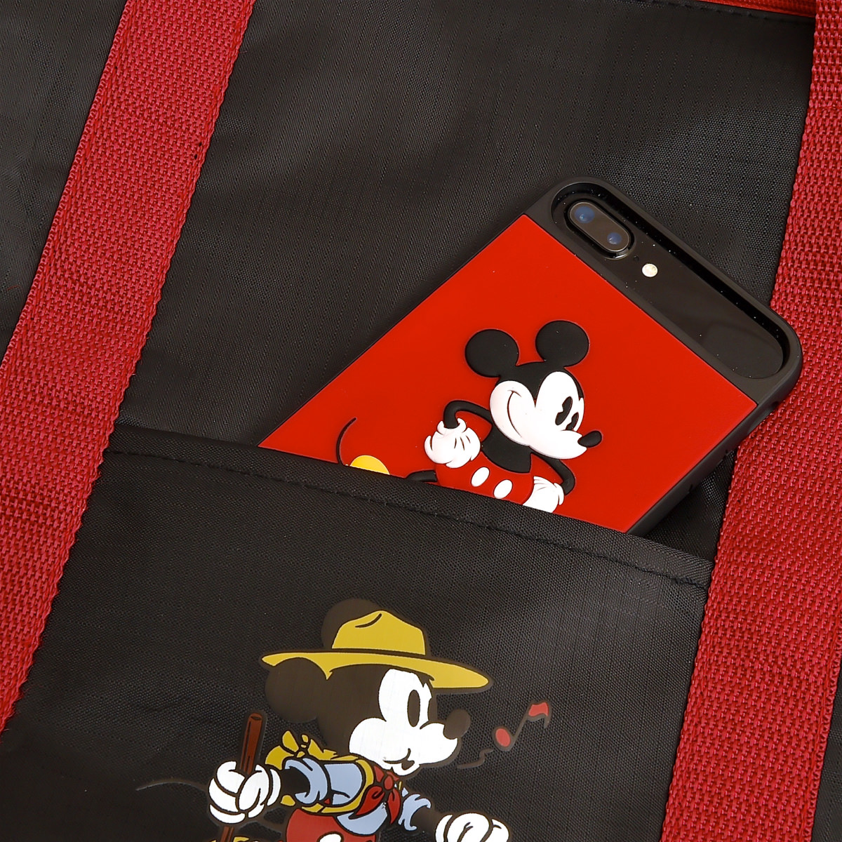 Disney Mickey Mouse boston bag　フロント