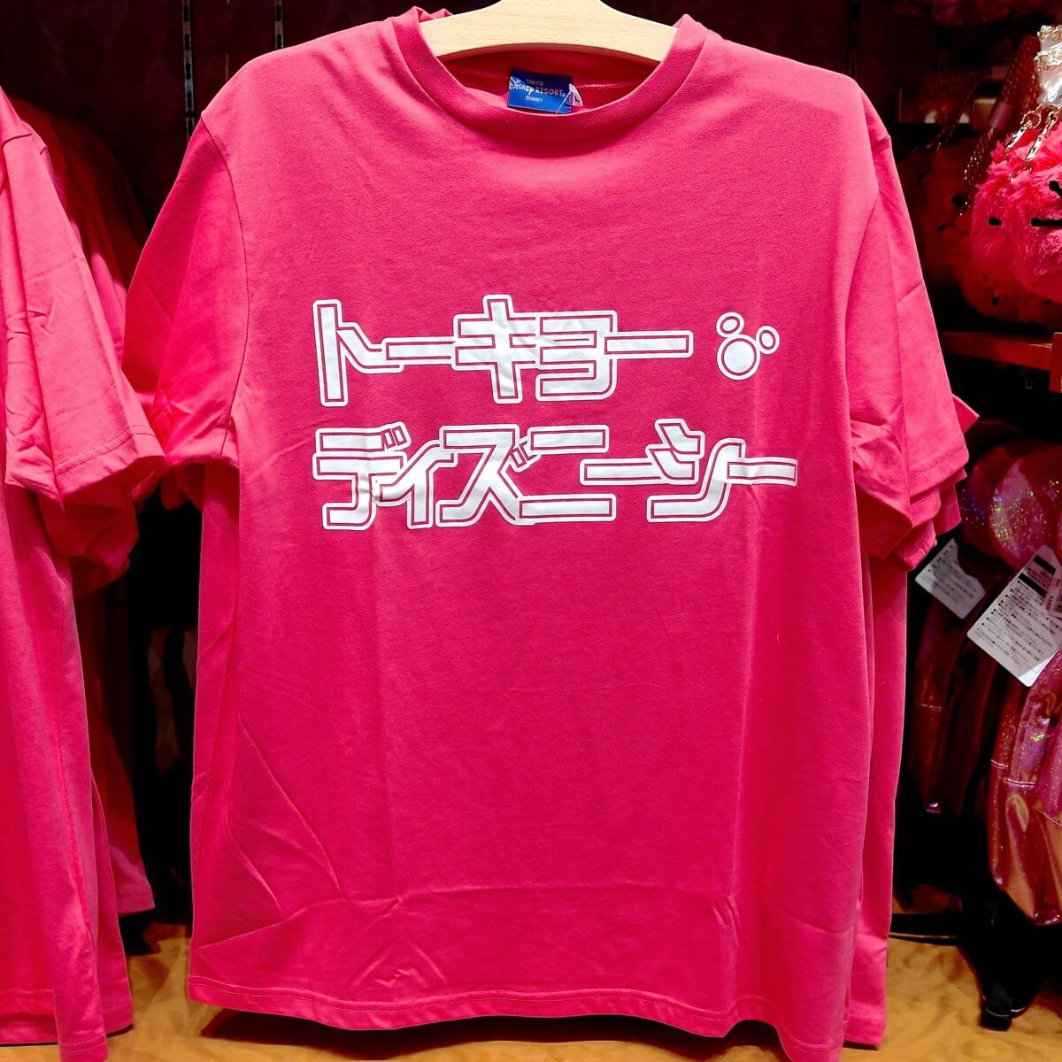 トーキョーディズニーシーTシャツ　ピンク
