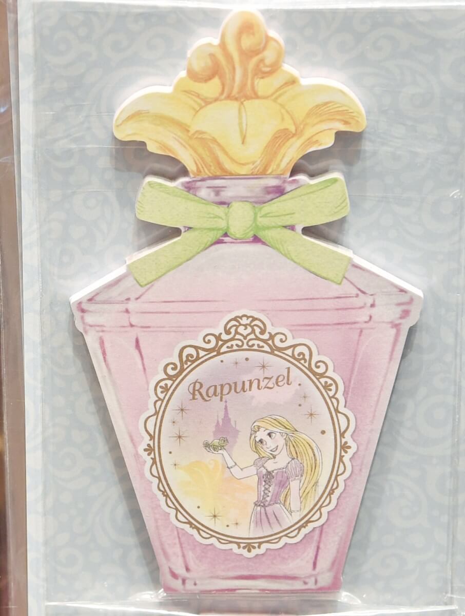 おしゃれな香水瓶デザイン 東京ディズニーランド プリンセスメモセット
