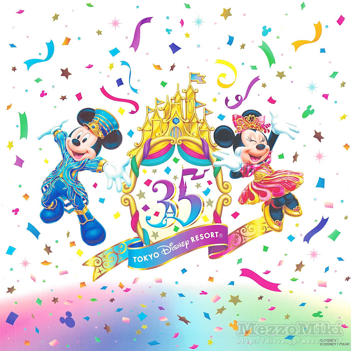 アニバーサリーデザイン 東京ディズニーランドtdr35周年 Happiest Celebration スナップフォト