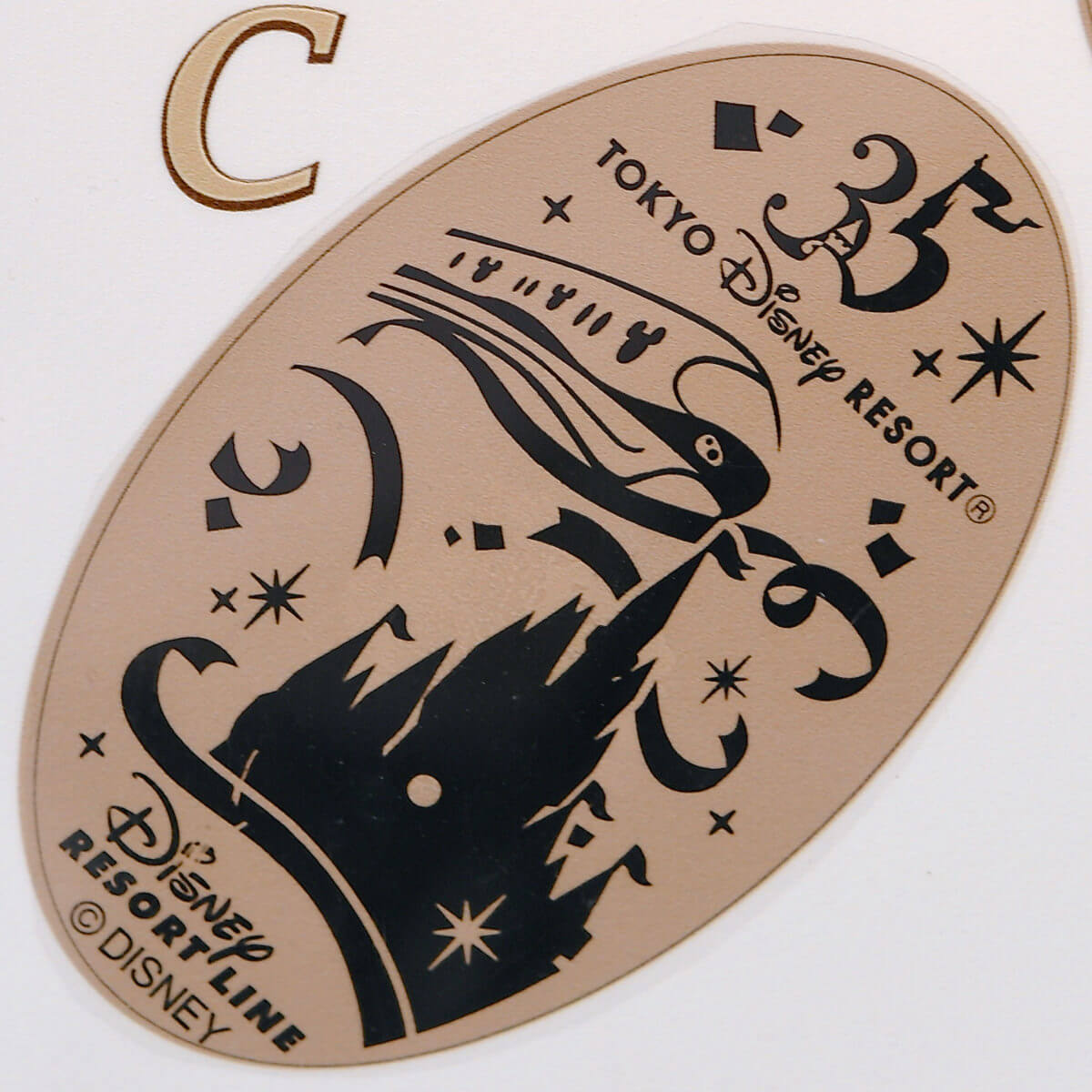 リボンコスチュームのミッキー フレンズ勢揃い ディズニーリゾートライン Tdr35周年 スーベニアメダル
