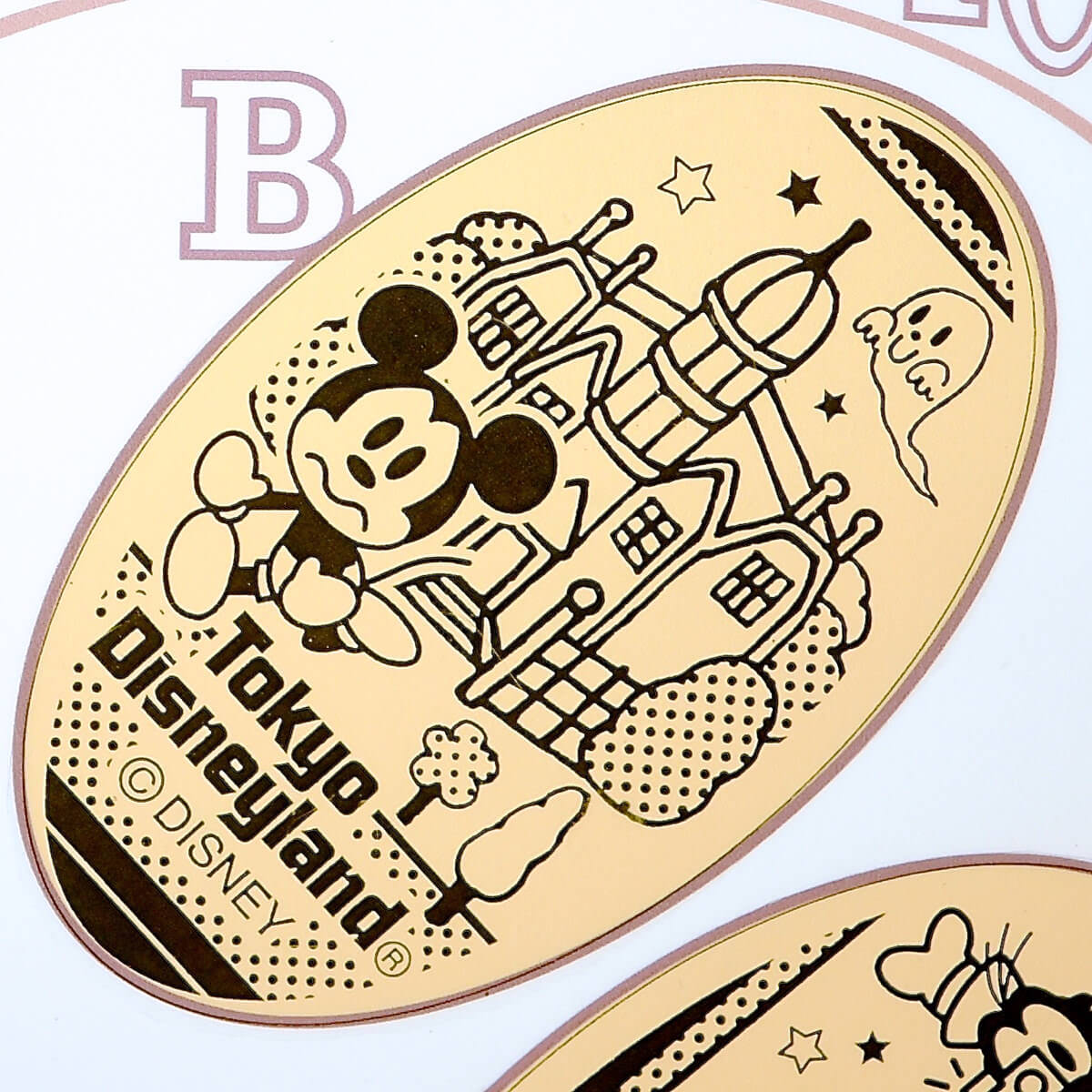 Tokyo Disney Land Souvenir Medal Comic 3