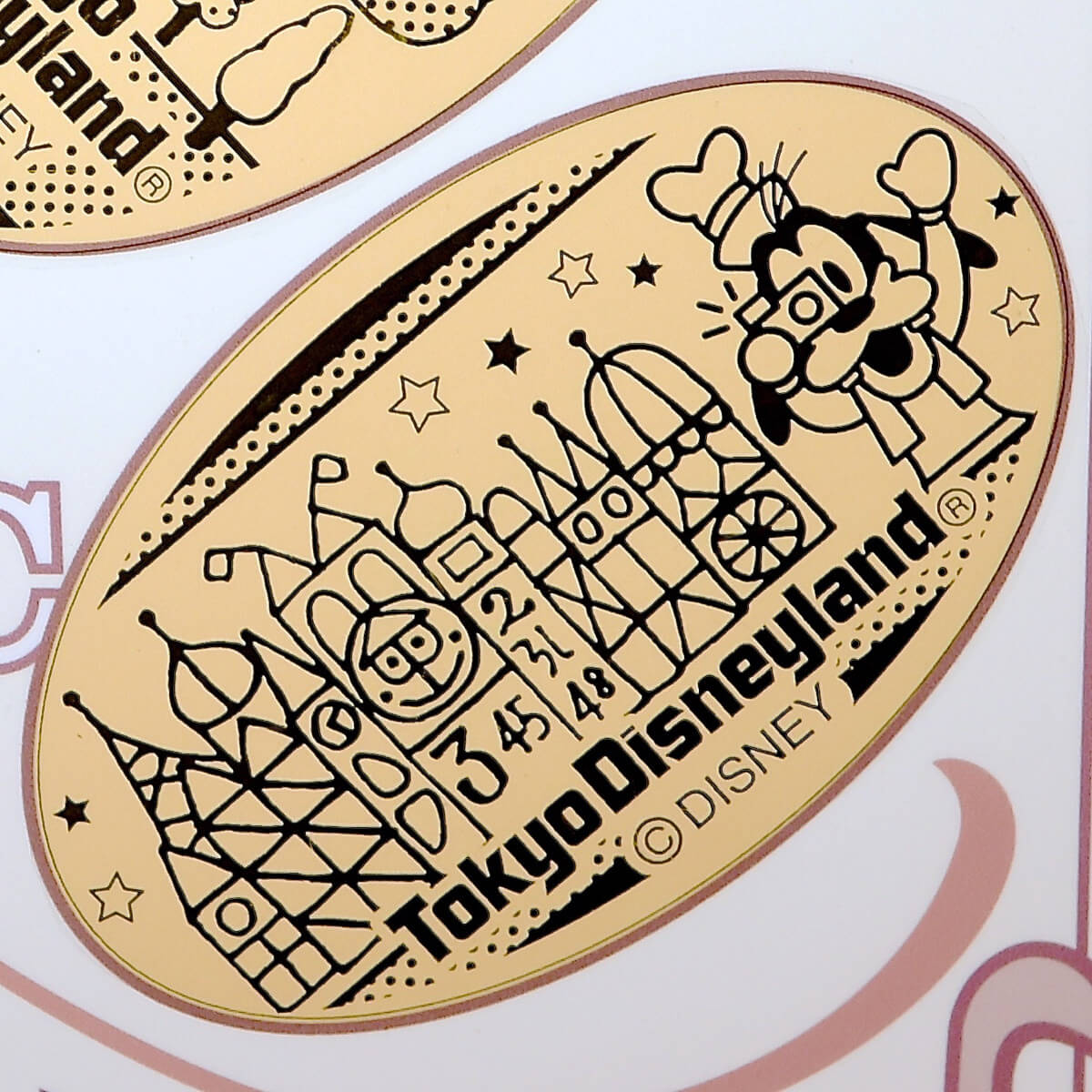 Tokyo Disney Land Souvenir Medal Comic 4