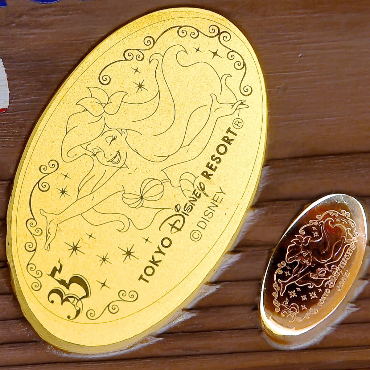 Tokyo Disney Sea Tdr35th Souvenir Medal Sleepy Whale Shop 4