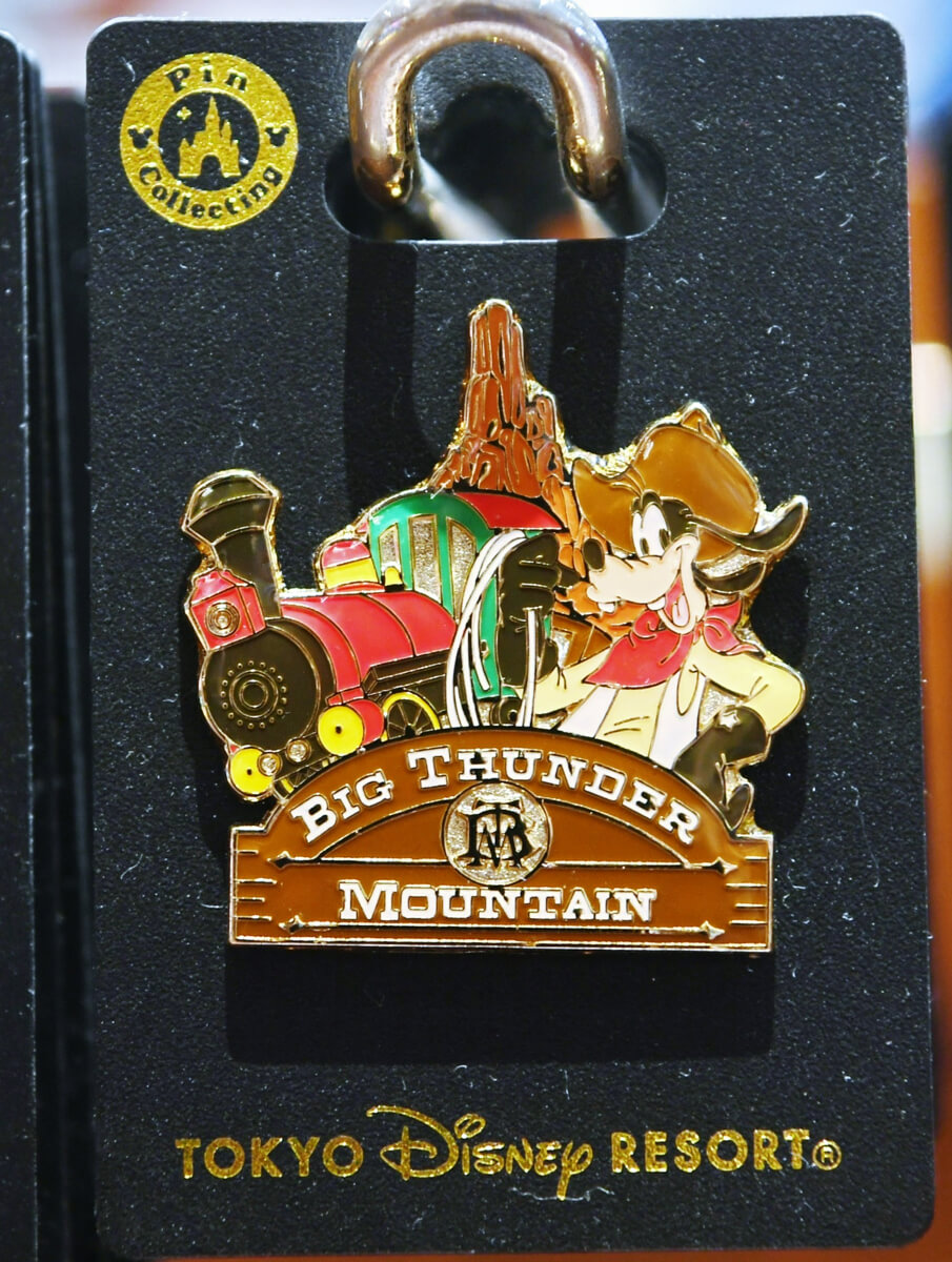 Tokyo Disney Resort Attraction Pin Badge 3 5