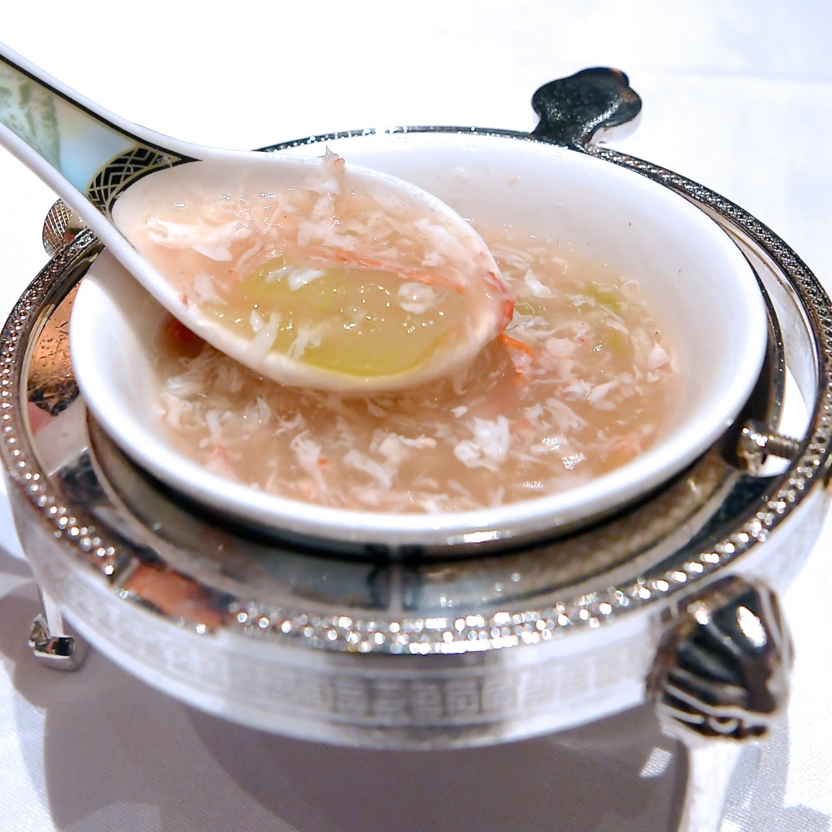 蟹肉と冬瓜のスープ　アップ