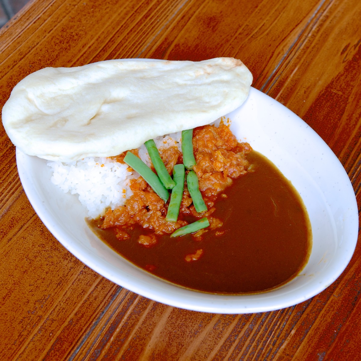 ナンでいただく本格カレー カスバ フードコート グランドメニュー