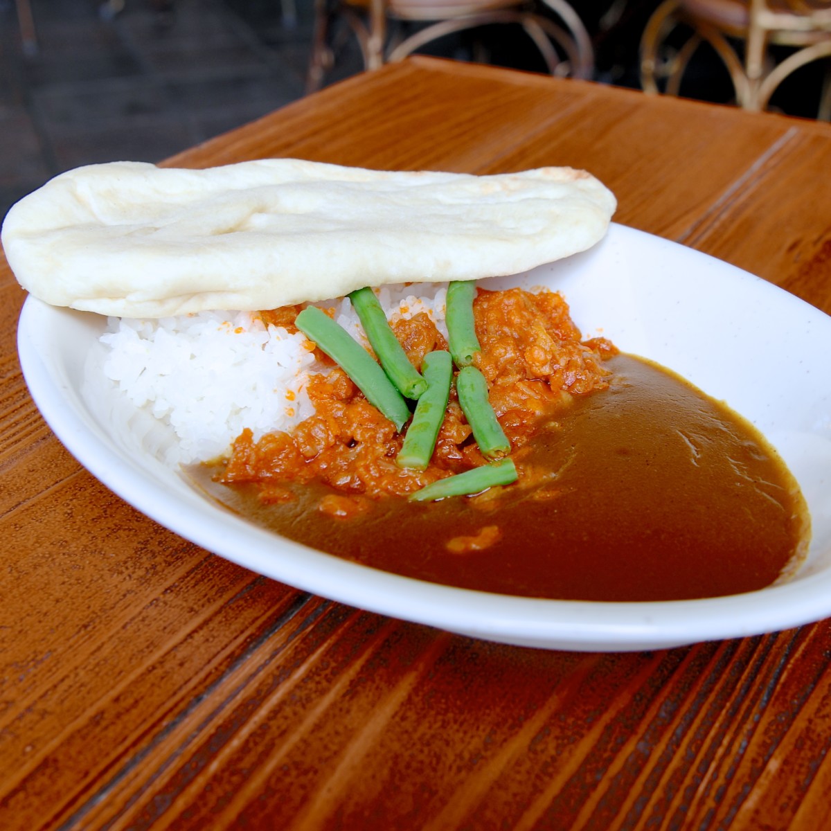 ナンでいただく本格カレー カスバ フードコート グランドメニュー