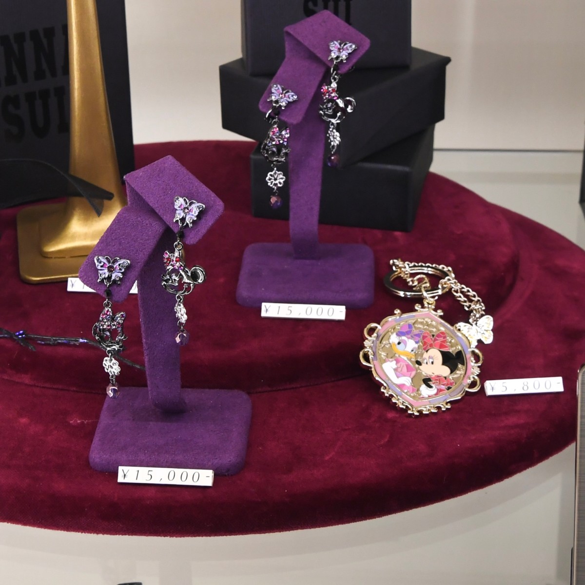 ミニー デイジーデザイン 東京ディズニーランド Anna Sui アナスイ プロデュースグッズ