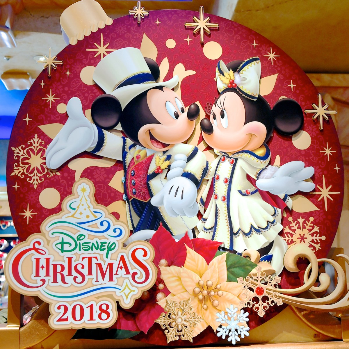 東京ディズニー2018 クリスマス ぬいぐるみキーホルダー セット