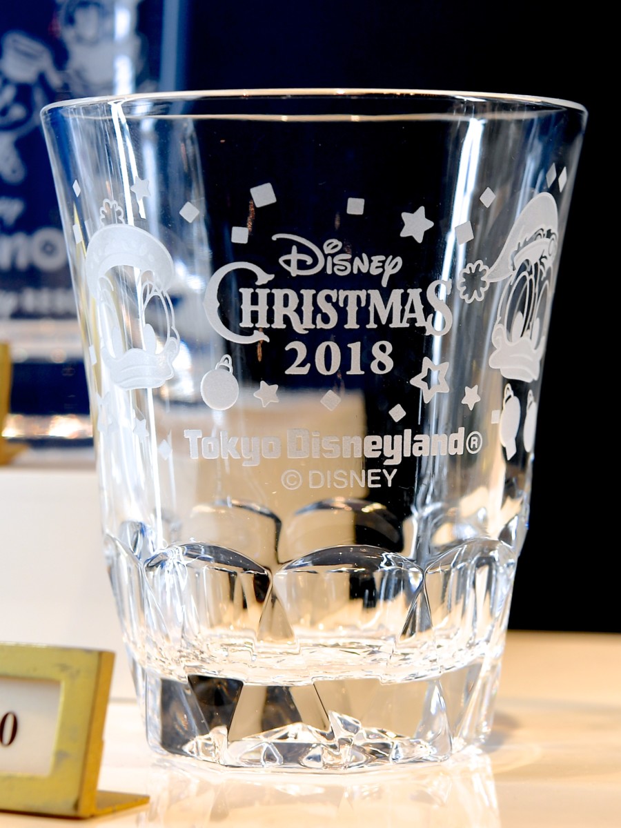 ディズニー　クリスマス　1990年記念グラス　2個