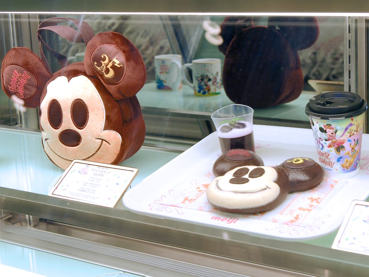 ミッキーのお顔型ランチケース付き スウィートハート カフェ 東京ディズニーリゾート35周年 Happiest Celebration セット