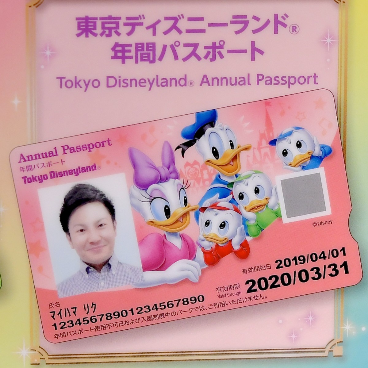 東京ディズニーランド年間パスポート